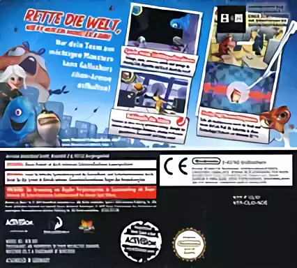 Image n° 2 - boxback : Monsters vs Aliens